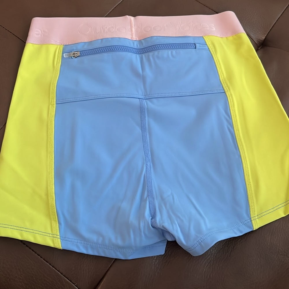 NWT Outdoor Voices small Zoom Bloomer shorts - Picture 8 of 9
